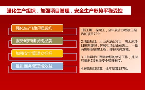 一图读懂丨山西一建集团行政工作报告